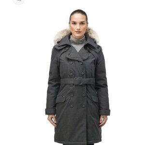 NOBIS GRAY TULA WOMEN’S PEACOAT - BRAND NEW.